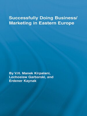 cover image of Successfully Doing Business/Marketing In Eastern Europe